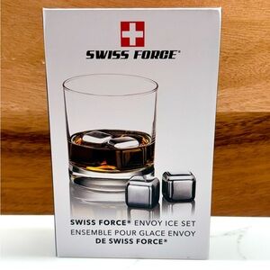 Swiss Force Envoy Ice Cube Set of 4 Engraved with TF